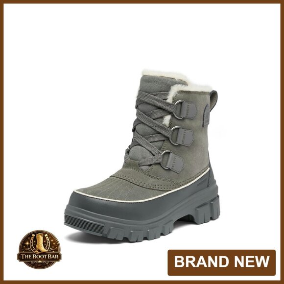 Shoes - Waterproof Snow Boots Women's Size 7.5 200g Insulation Winterproof